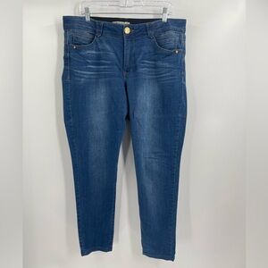 Democracy denim blue ab technology skinny jeans size 16